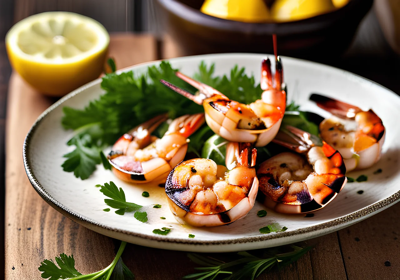 Grilled Shrimp Skewers