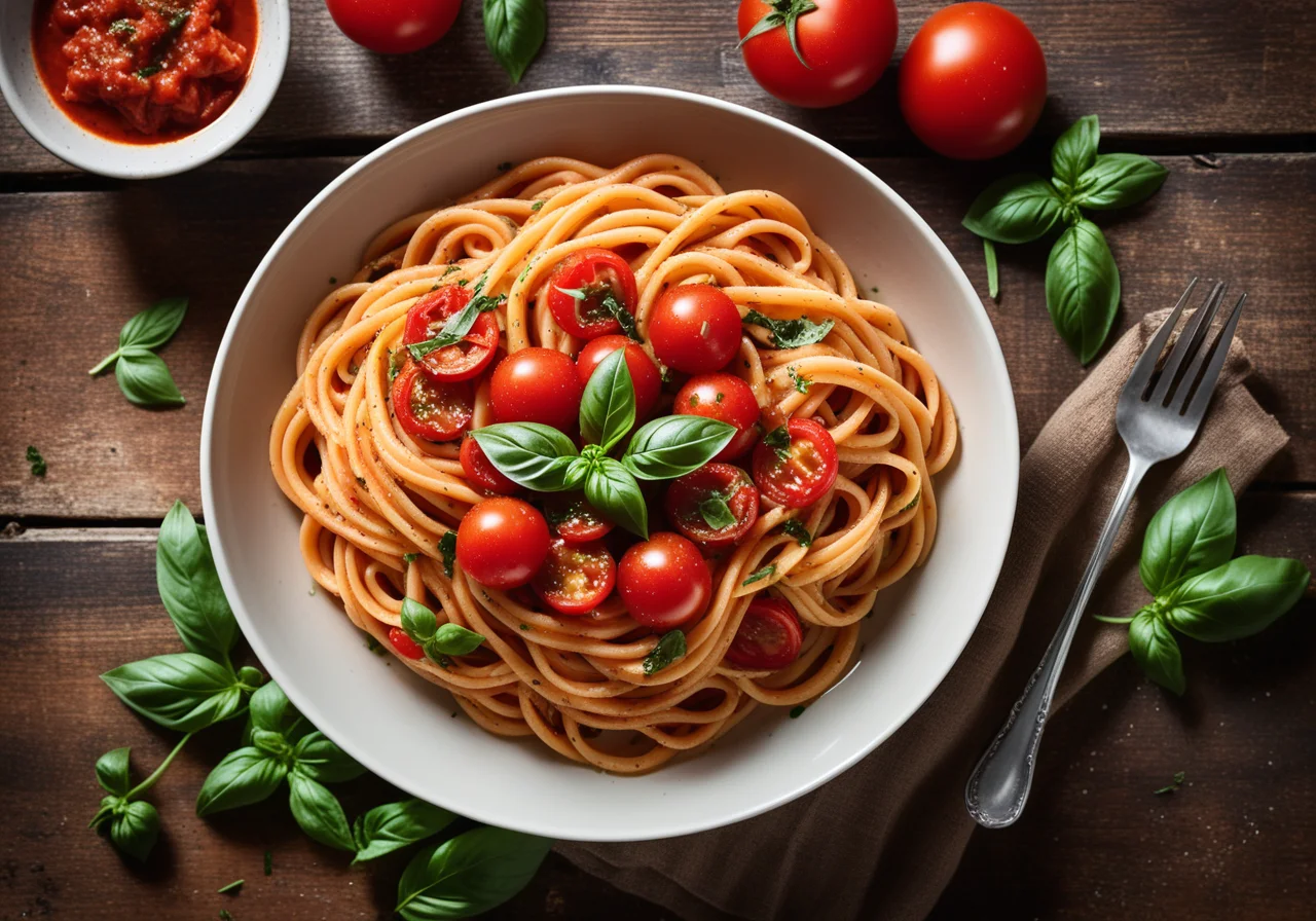 Pasta with Tomatoes