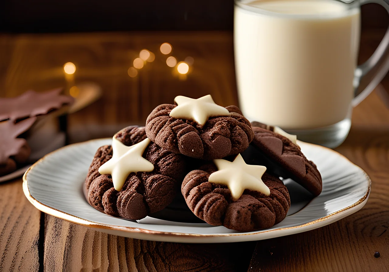 Chocolate Spritz Cookies