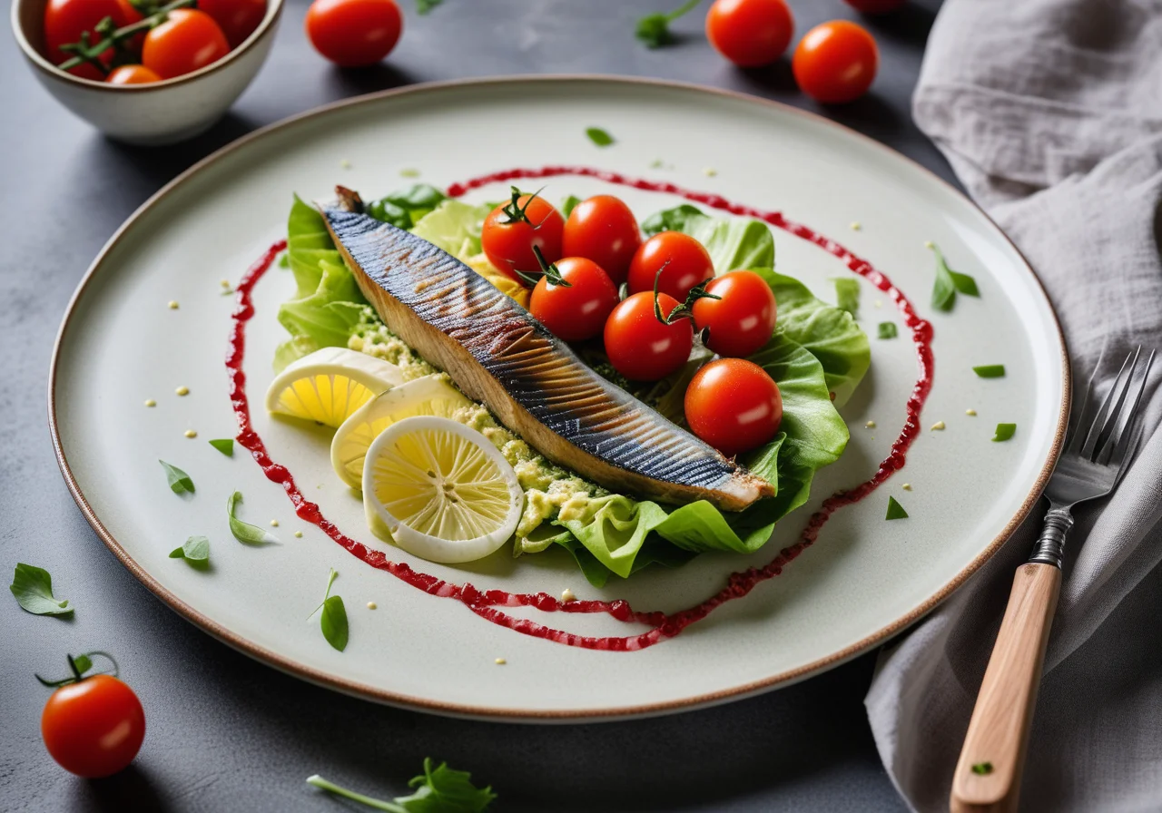 Salt with Smoked Mackerel