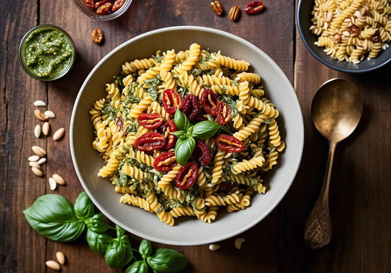 Noodle Salad with Nuts and Seeds