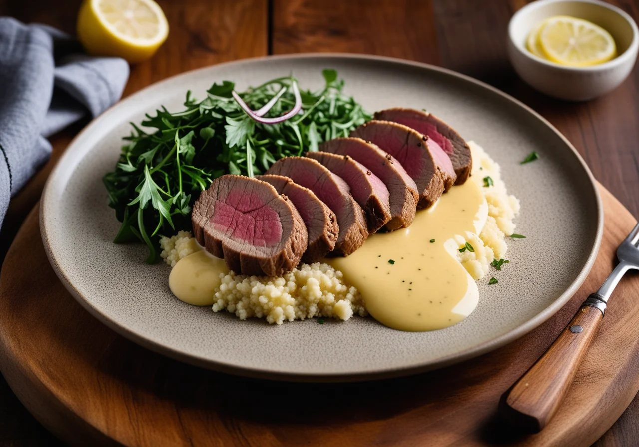 Veal Fillet with Couscous