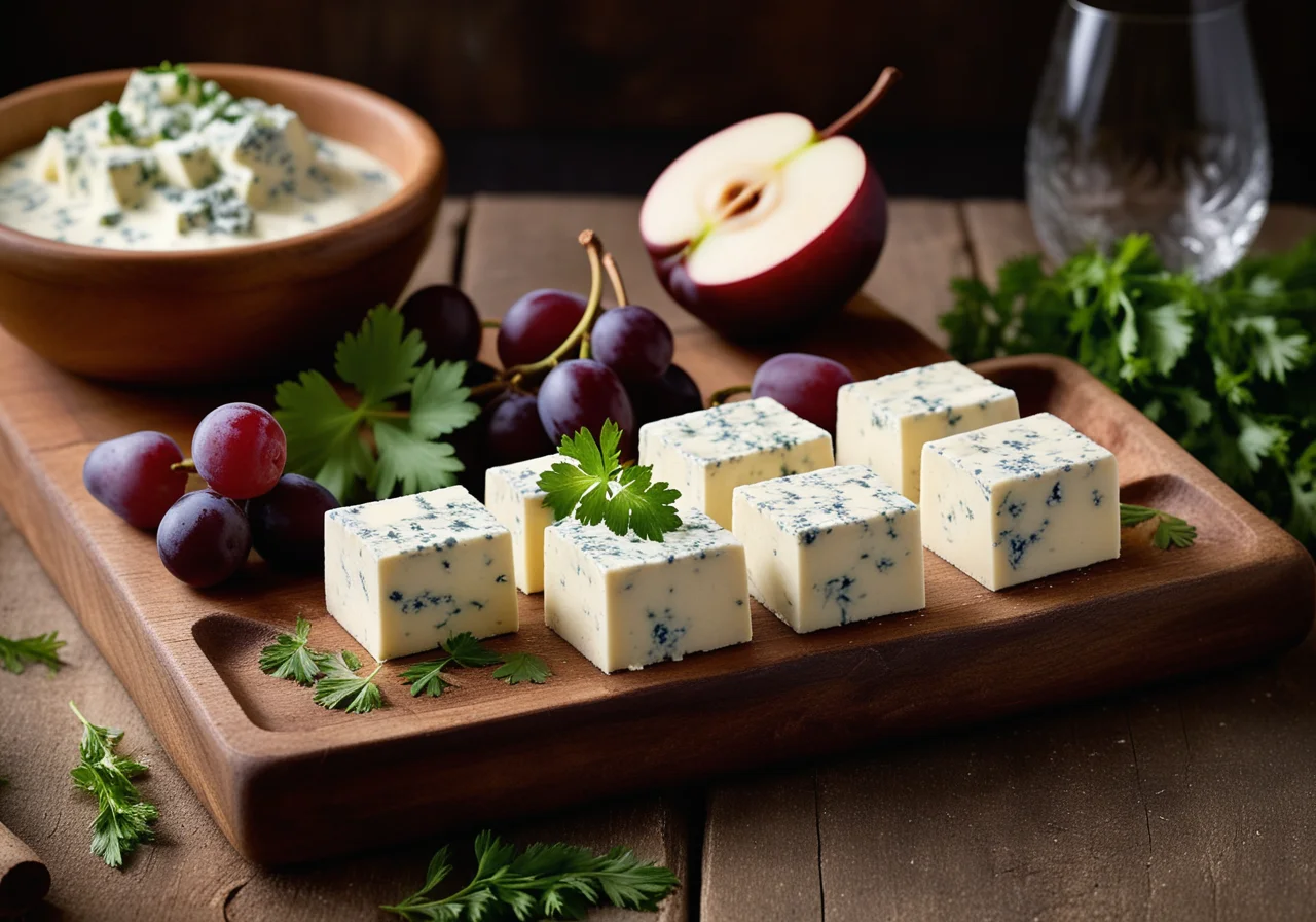 Pear and Blue Cheese Terrine