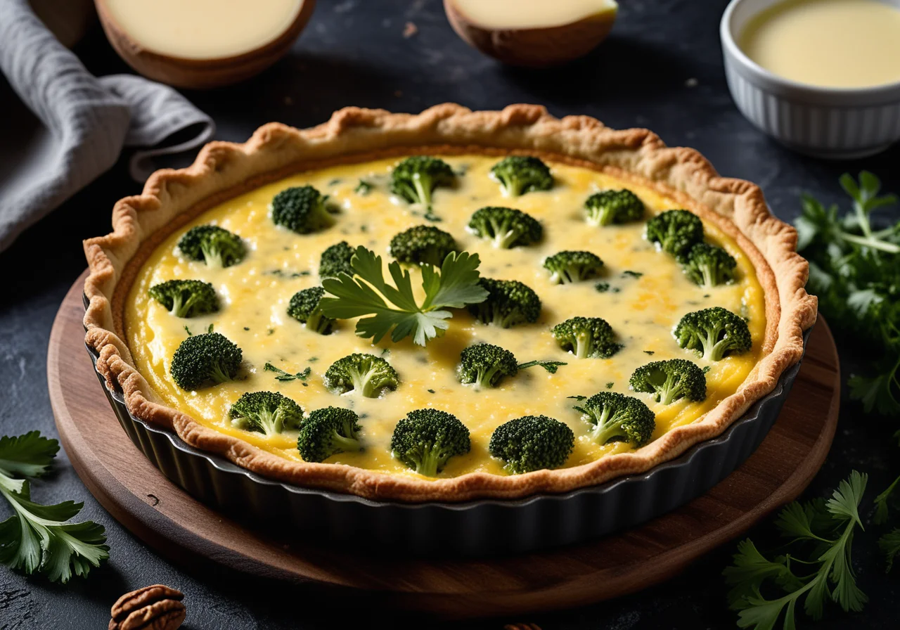 Broccoli Cheese Cake