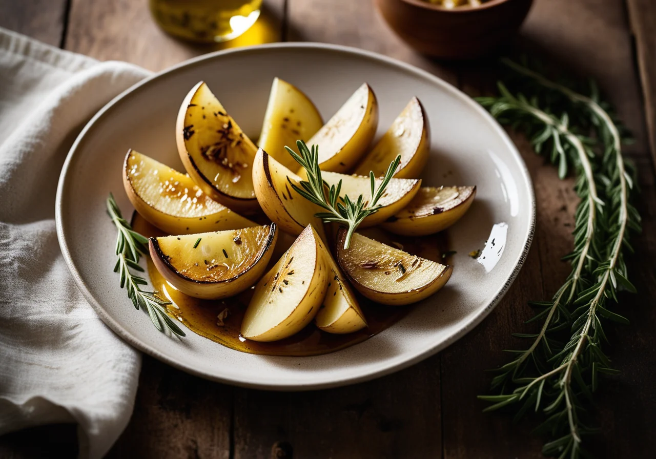 Baked Teltow Turnips