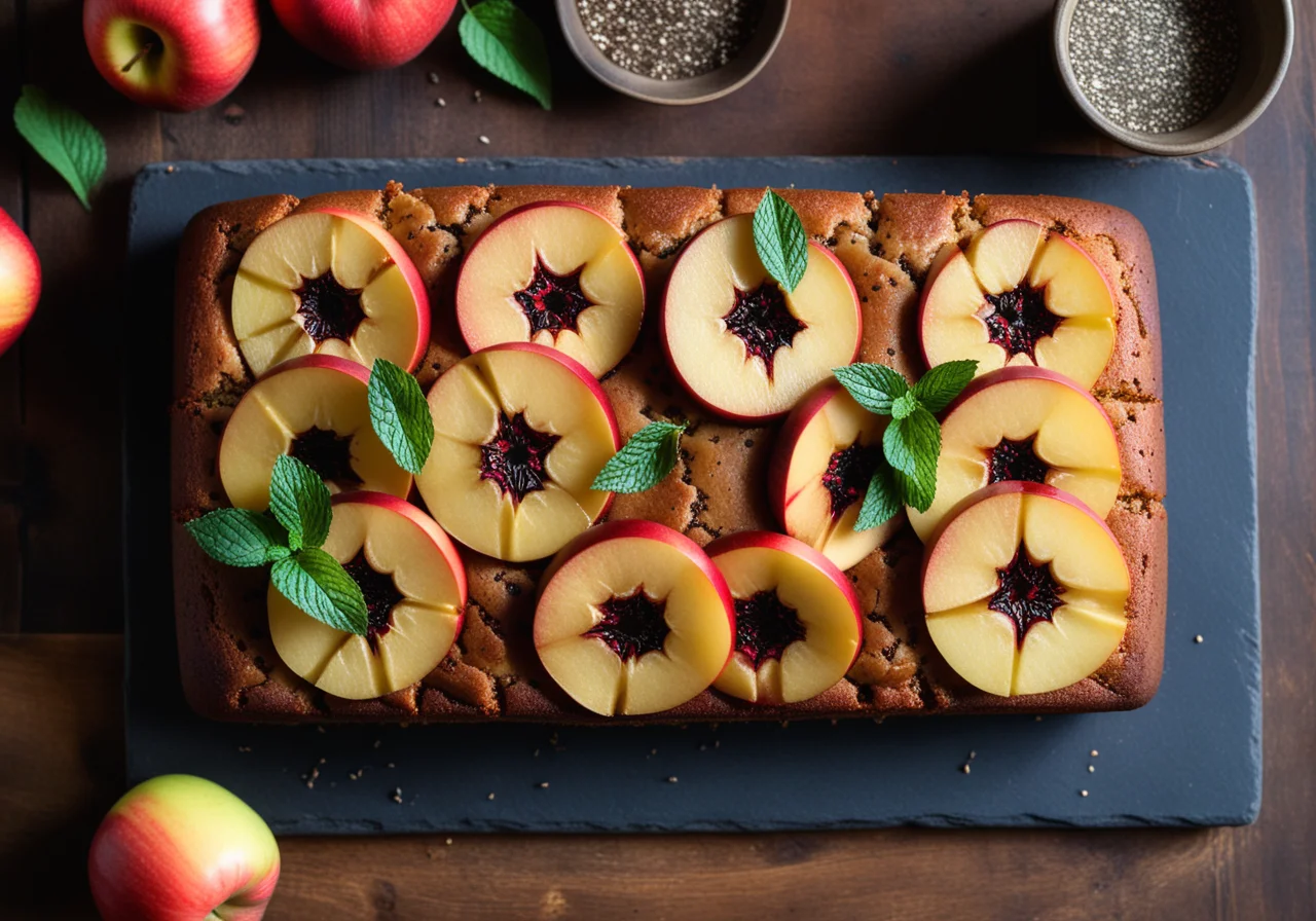 Apple Cake with Poppy Seeds