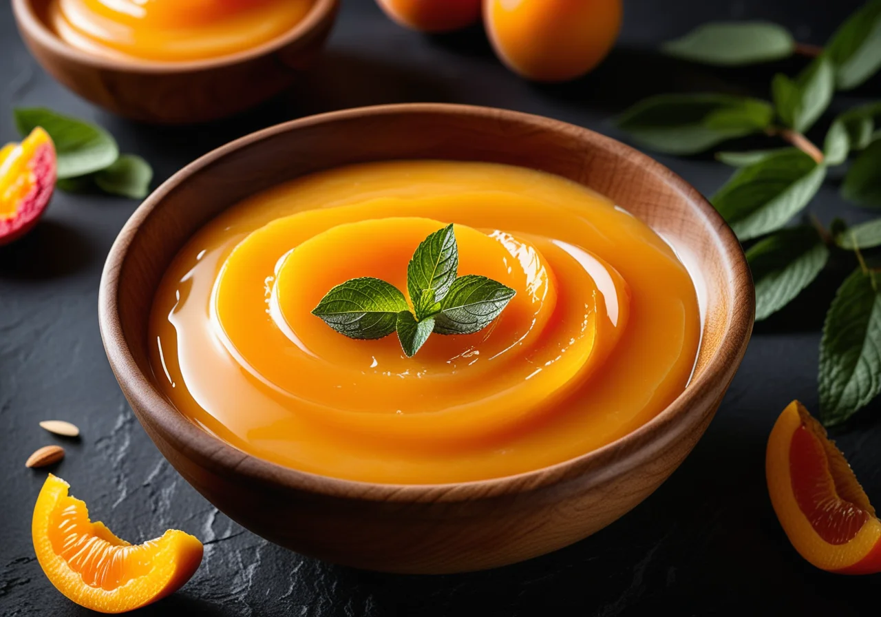 Apricot Fruit Spread with Orange