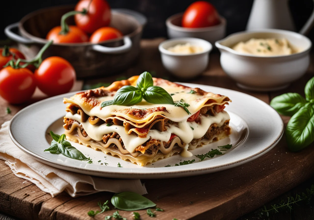 Mushroom Lasagna
