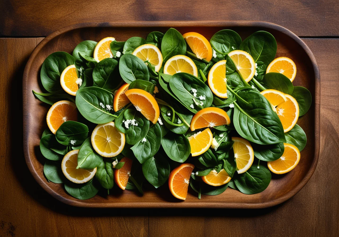 Spinach Salad with Oranges