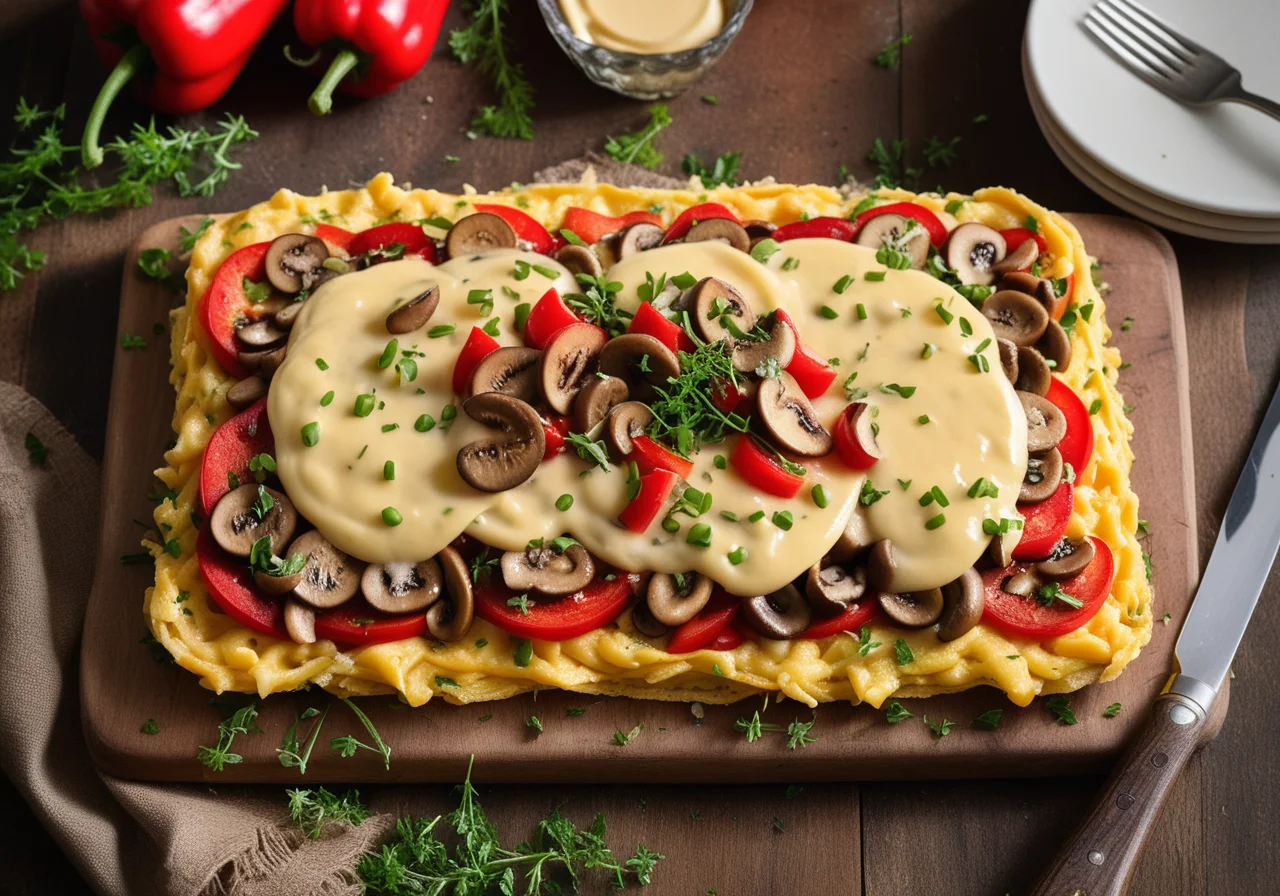 Spätzle Omelette