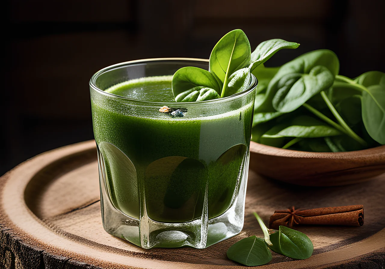 Melon‑Spinach Juice