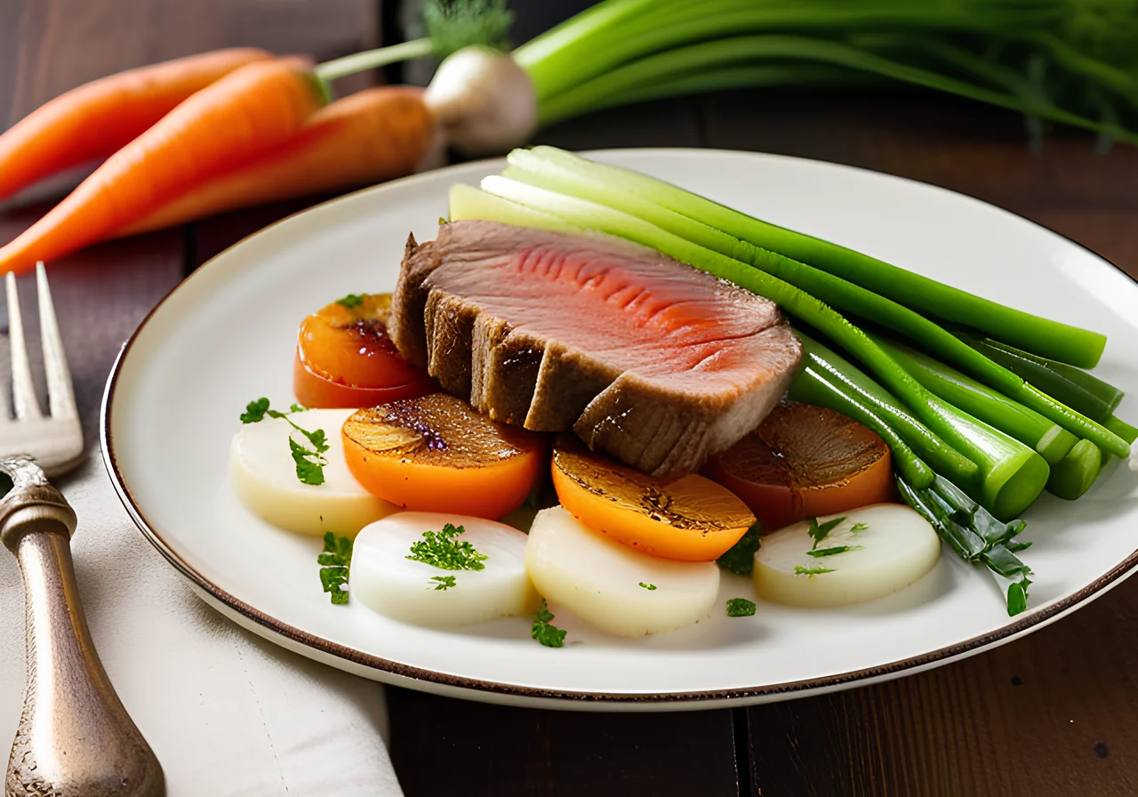 Lamb Roast with Spring Vegetables