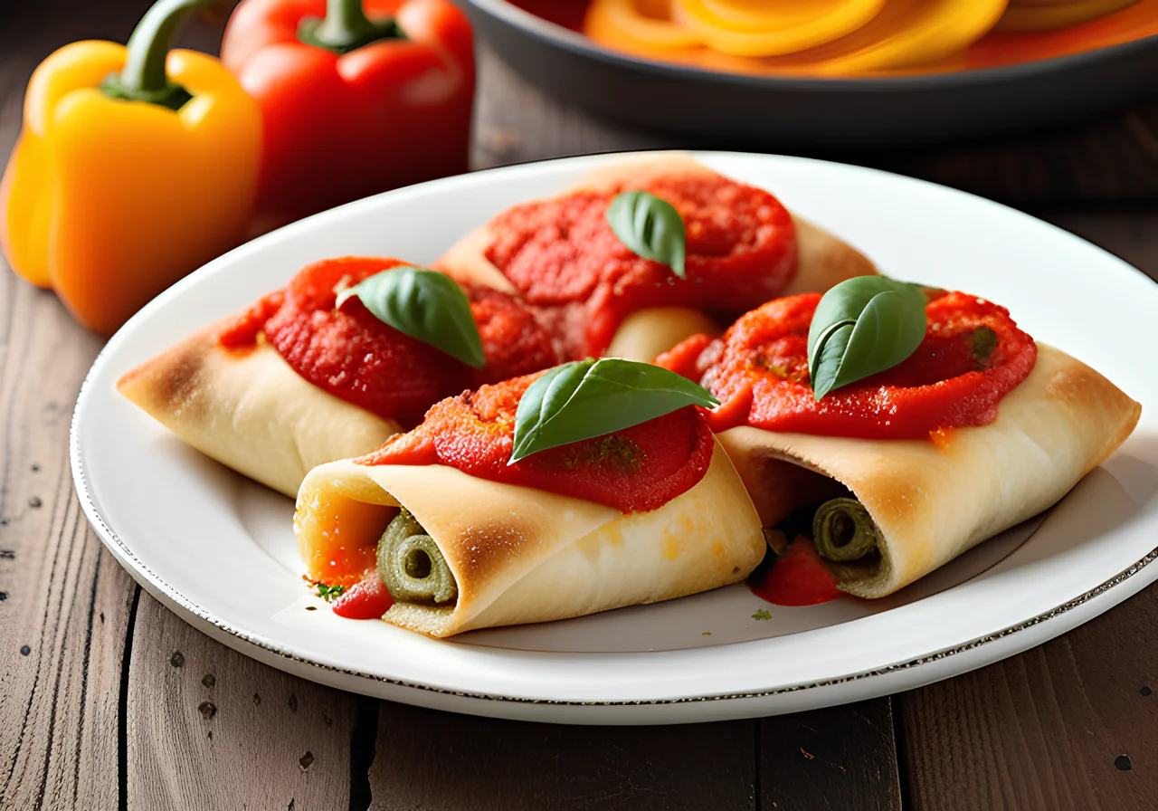 Vegetable Pizza Rolls