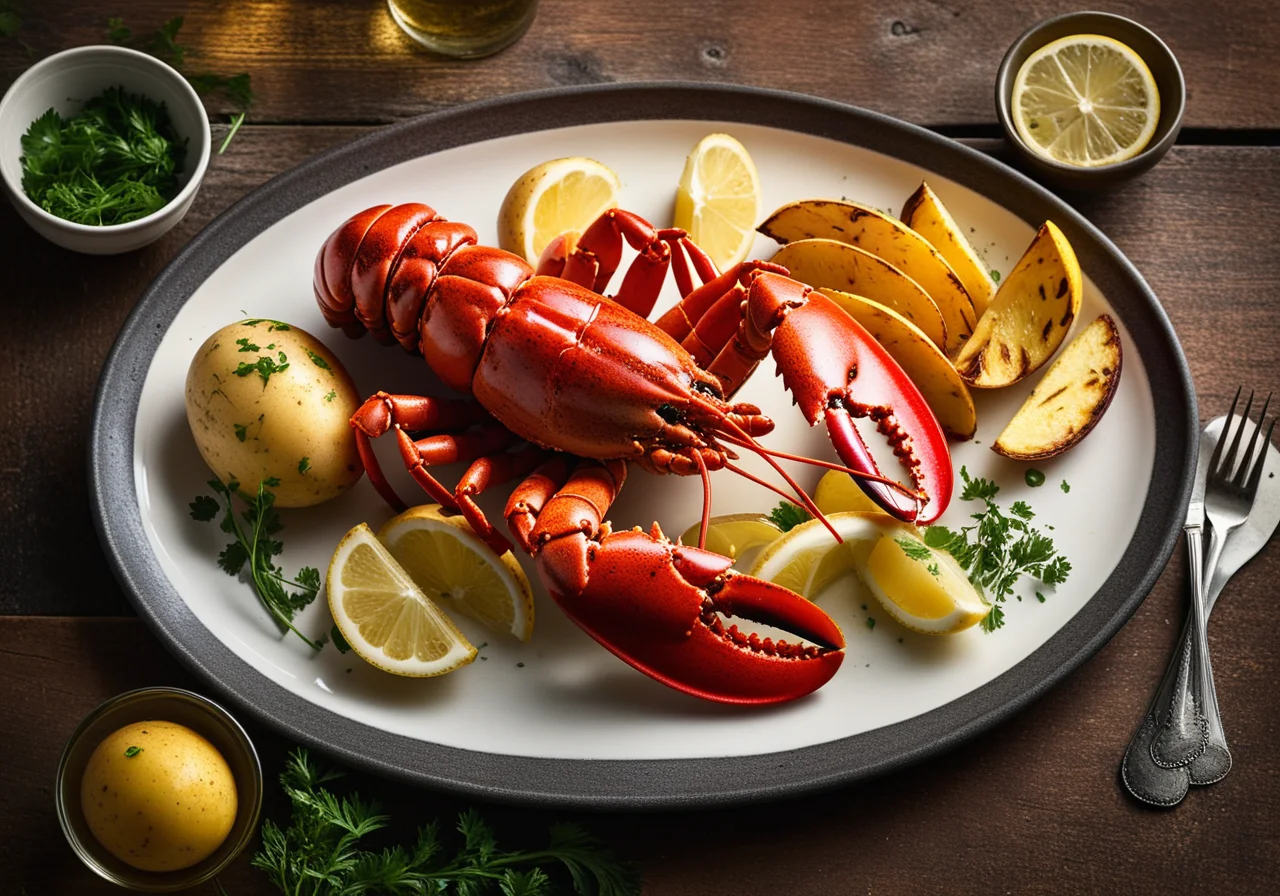 Lobster with Potatoes
