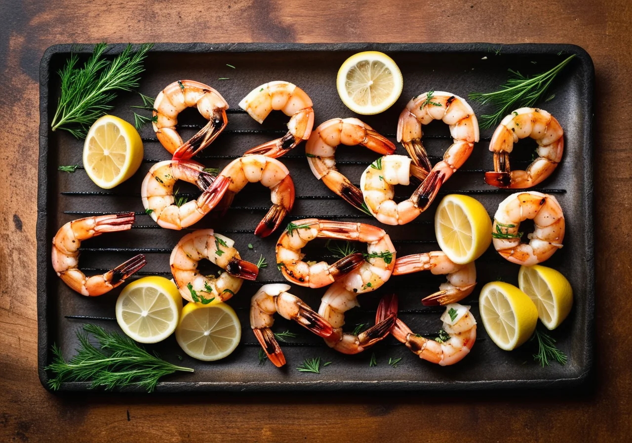 Shrimp Skewer Side Dish