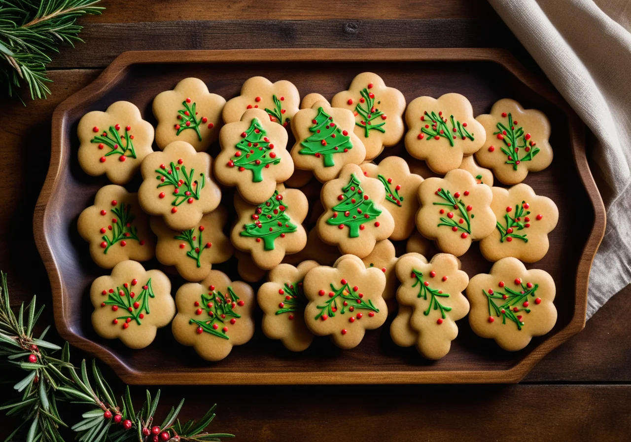 Christmas Tree Cookies