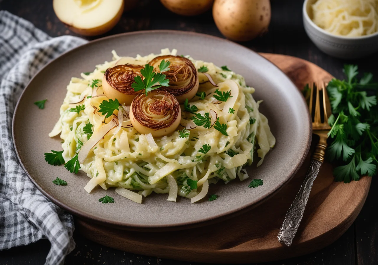 Kraut-Spätzle auf schwäbische Art