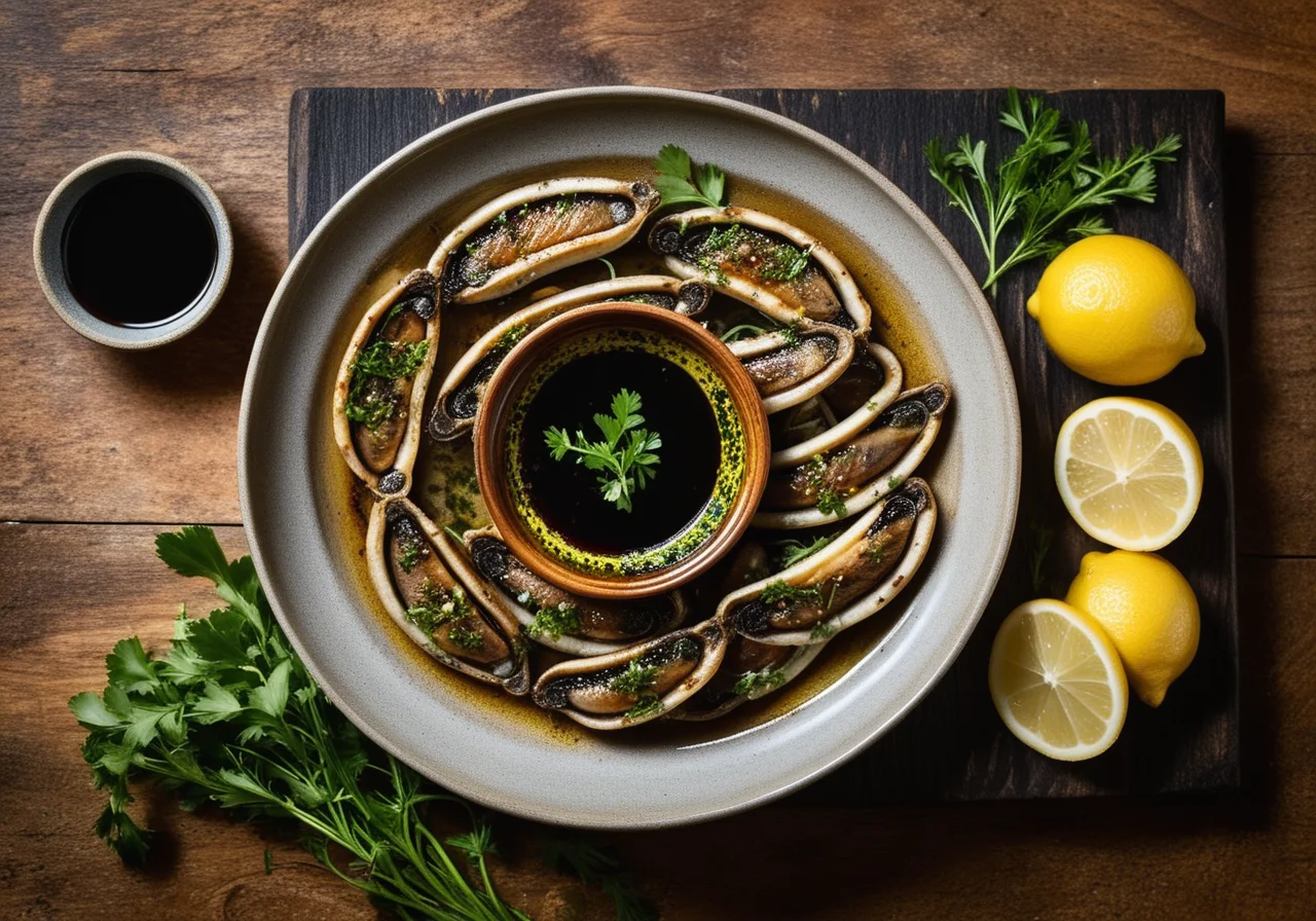 Oil sardines in onion and balsamic vinegar marination