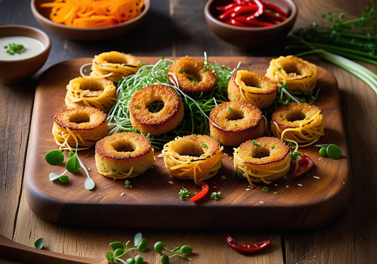 Spaghetti Vegetable Patties