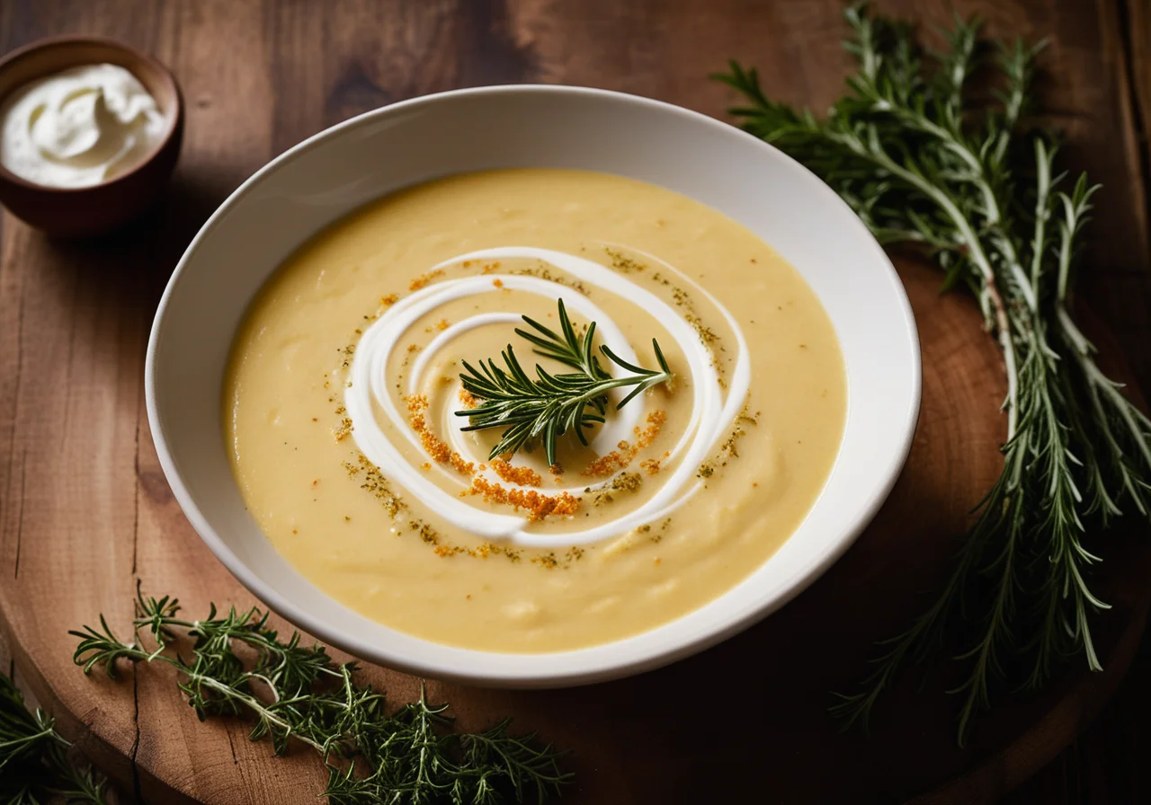 Jerusalem Artichoke Cream Soup