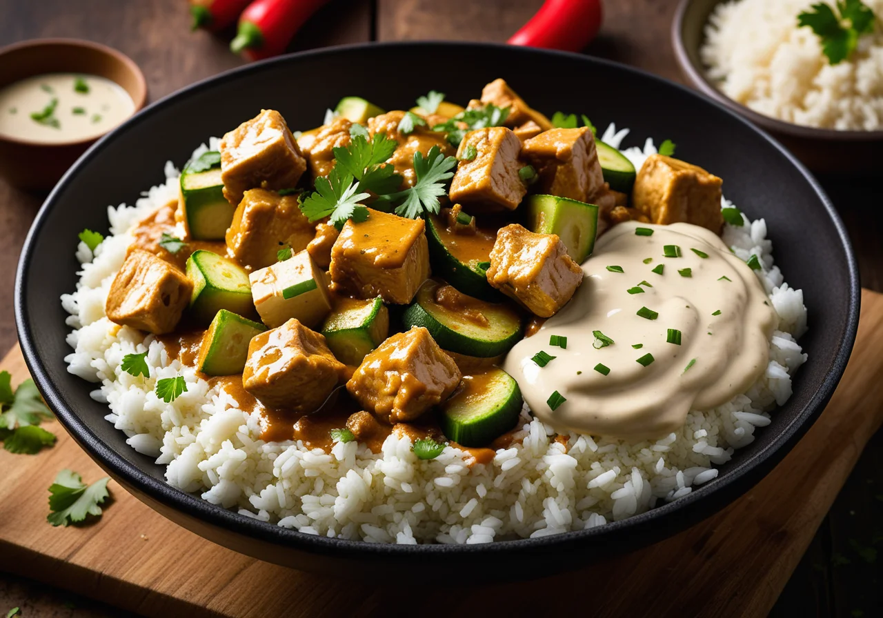 Vegetable Poultry Curry