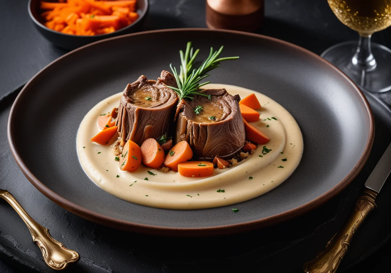 Veal Shanks with Vegetables