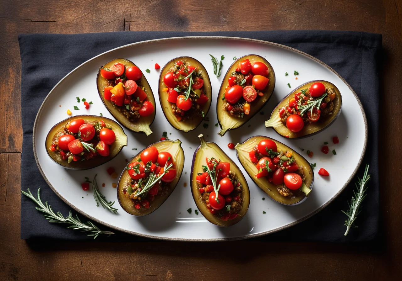 Italian Stuffed Eggplant