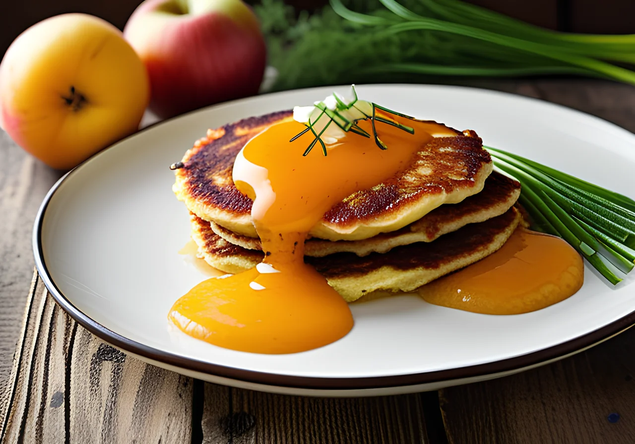 Potato Pancakes with Apple Sauce
