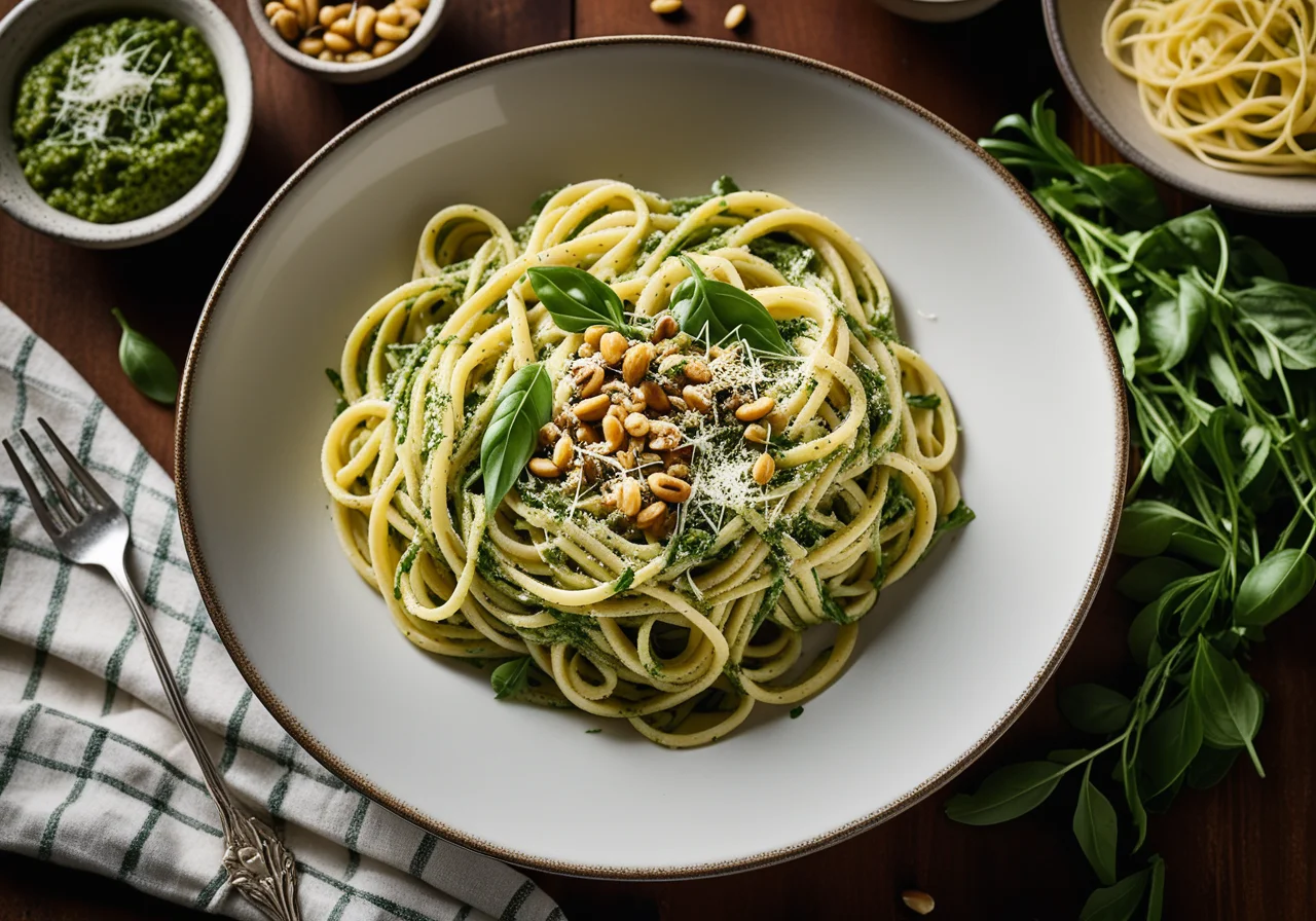 Pasta with Pesto