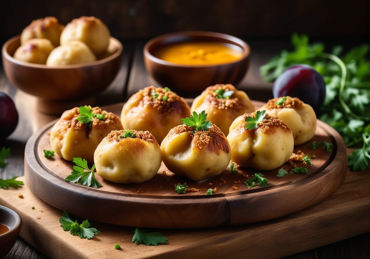 Kartoffel-Zwetschgenknödel