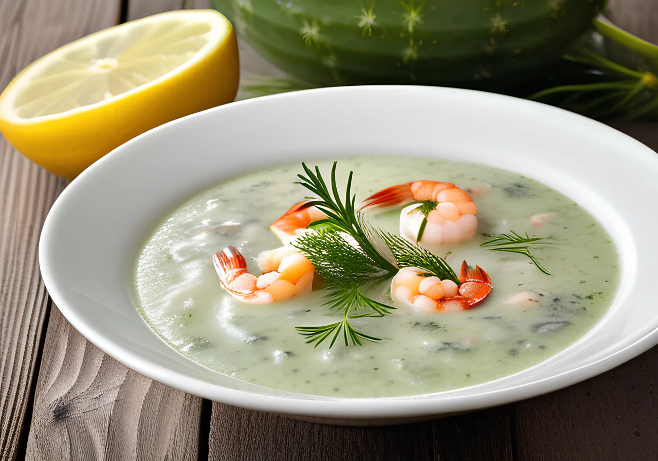 Cold Cucumber Soup