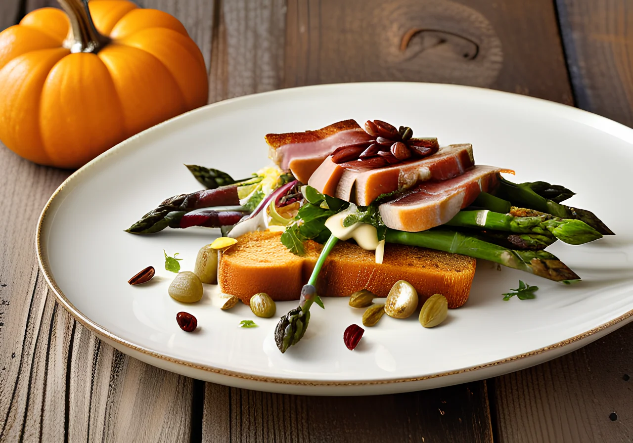 Asparagus Frisée Salad