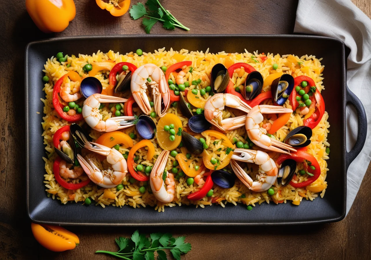 Seafood Paella