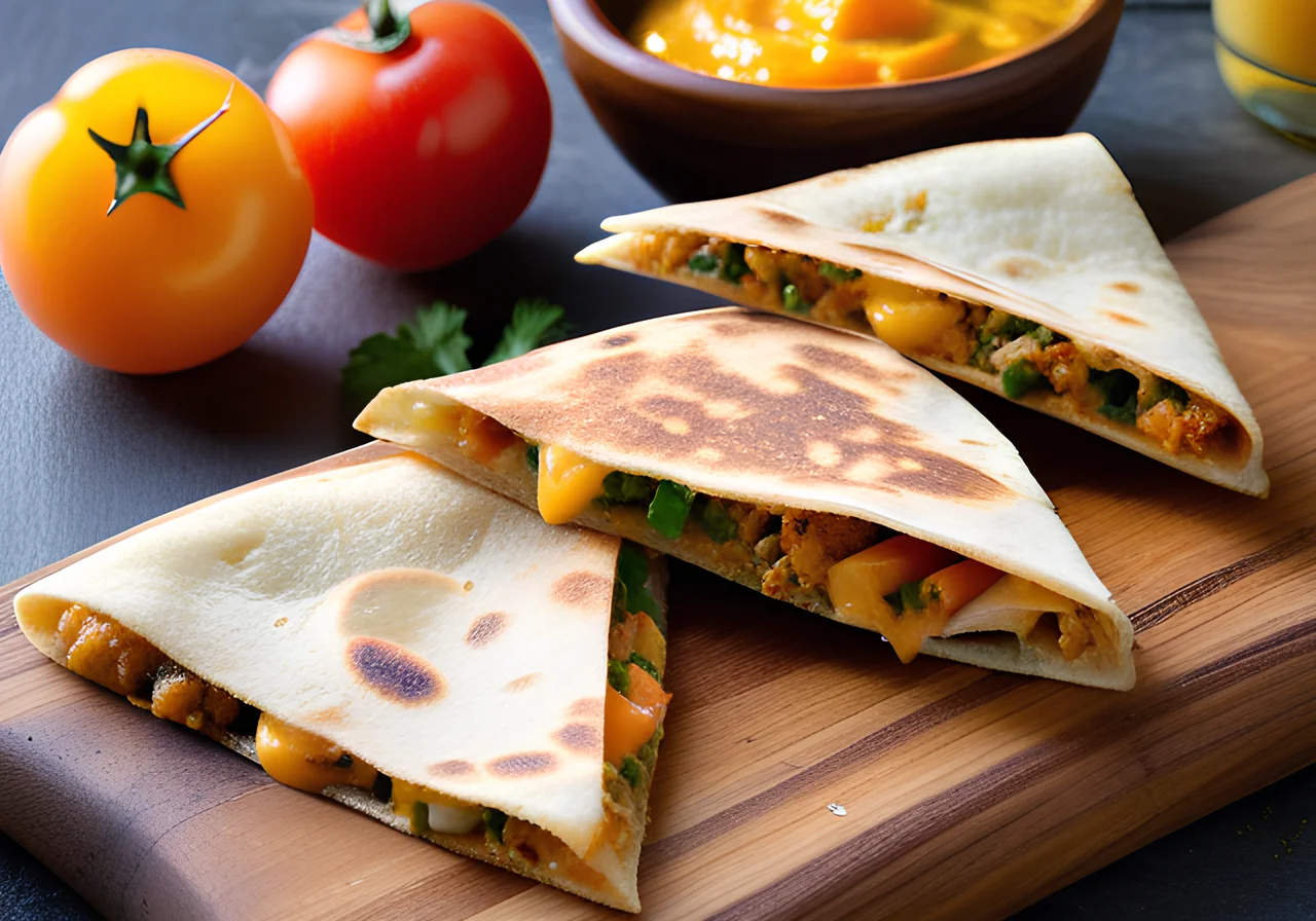 Vegetarian Quesadillas