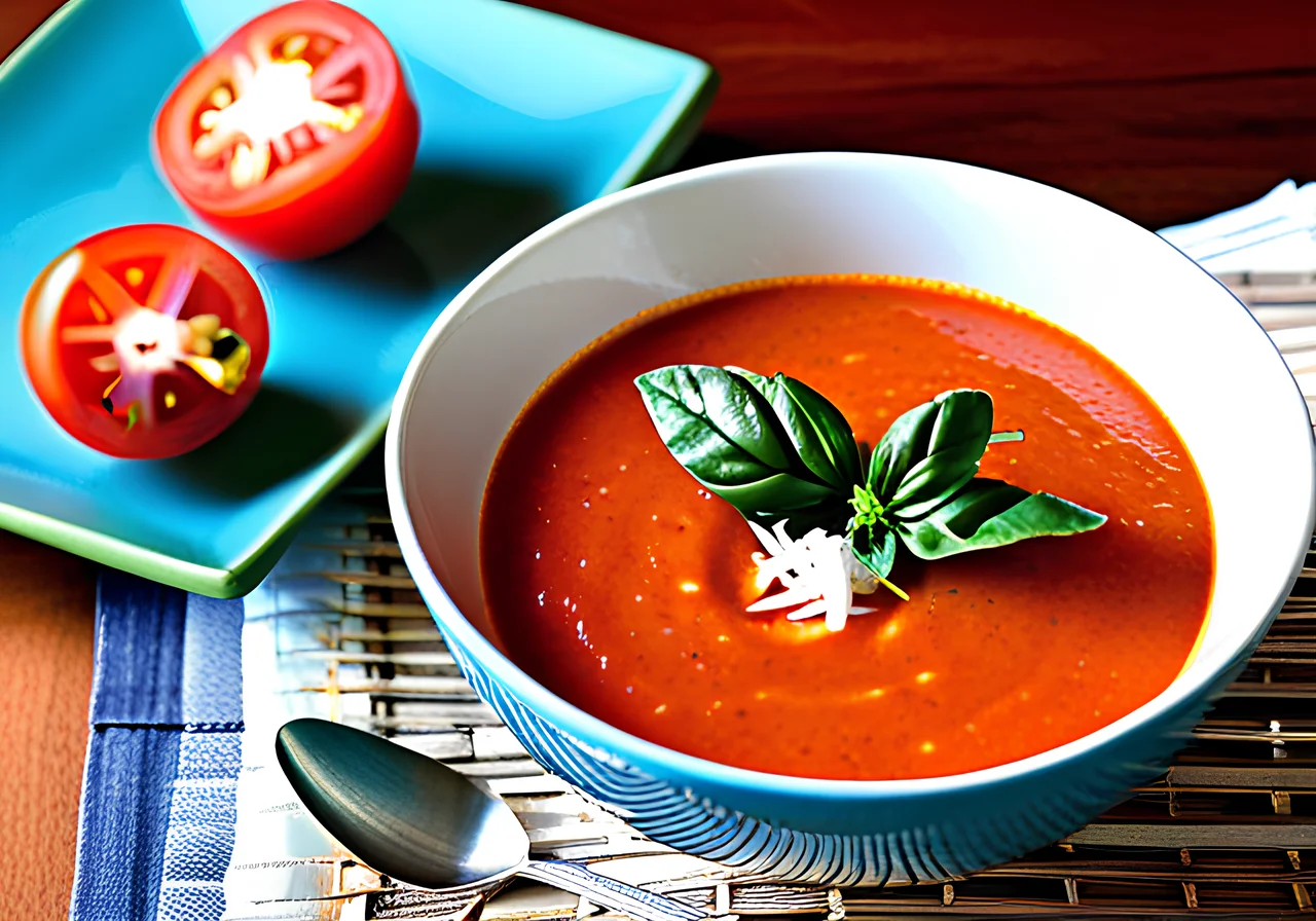 Tomato Coconut Soup