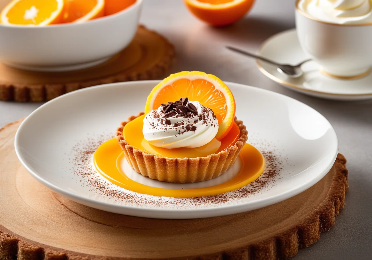 Small Orange Tartlets