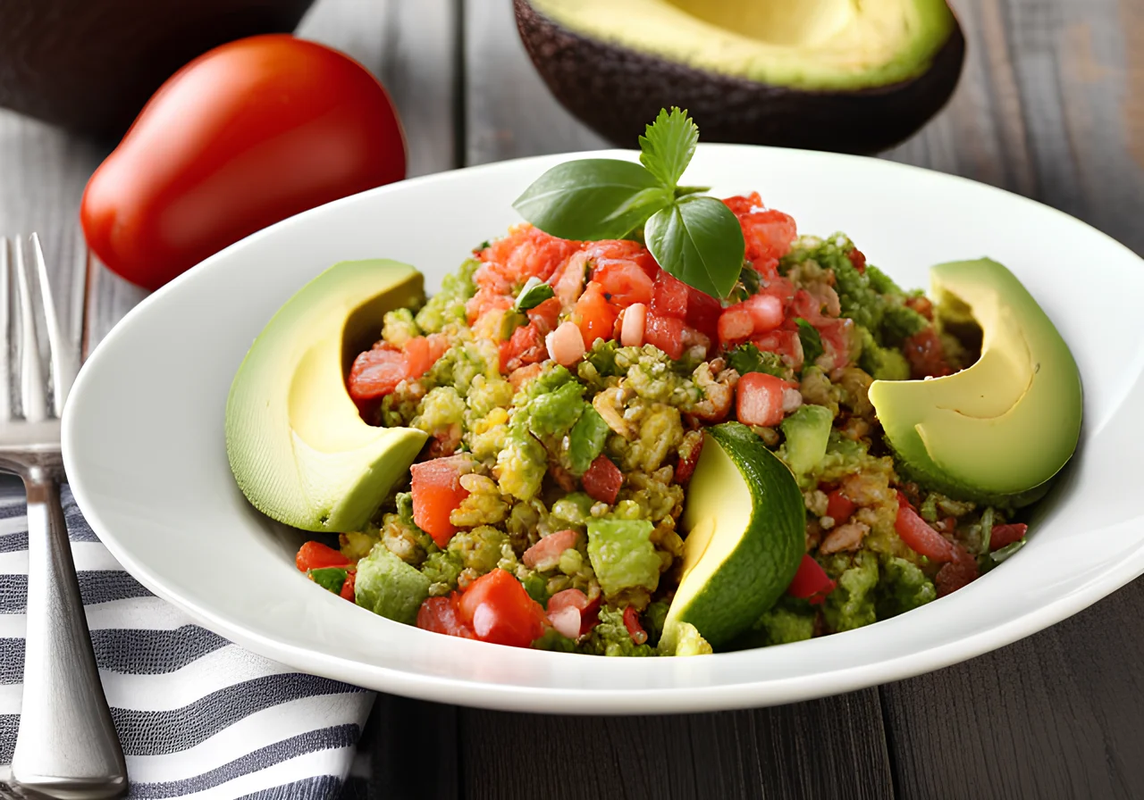 Bulgur-Avocado-Salat