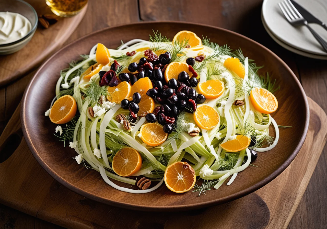 Fennel-Orange Salad with Feta
