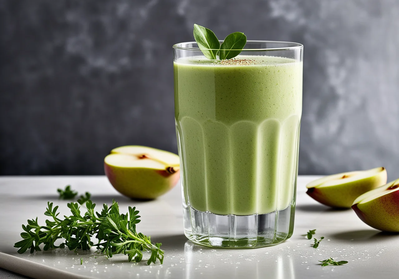 Chicory Smoothie with Pear