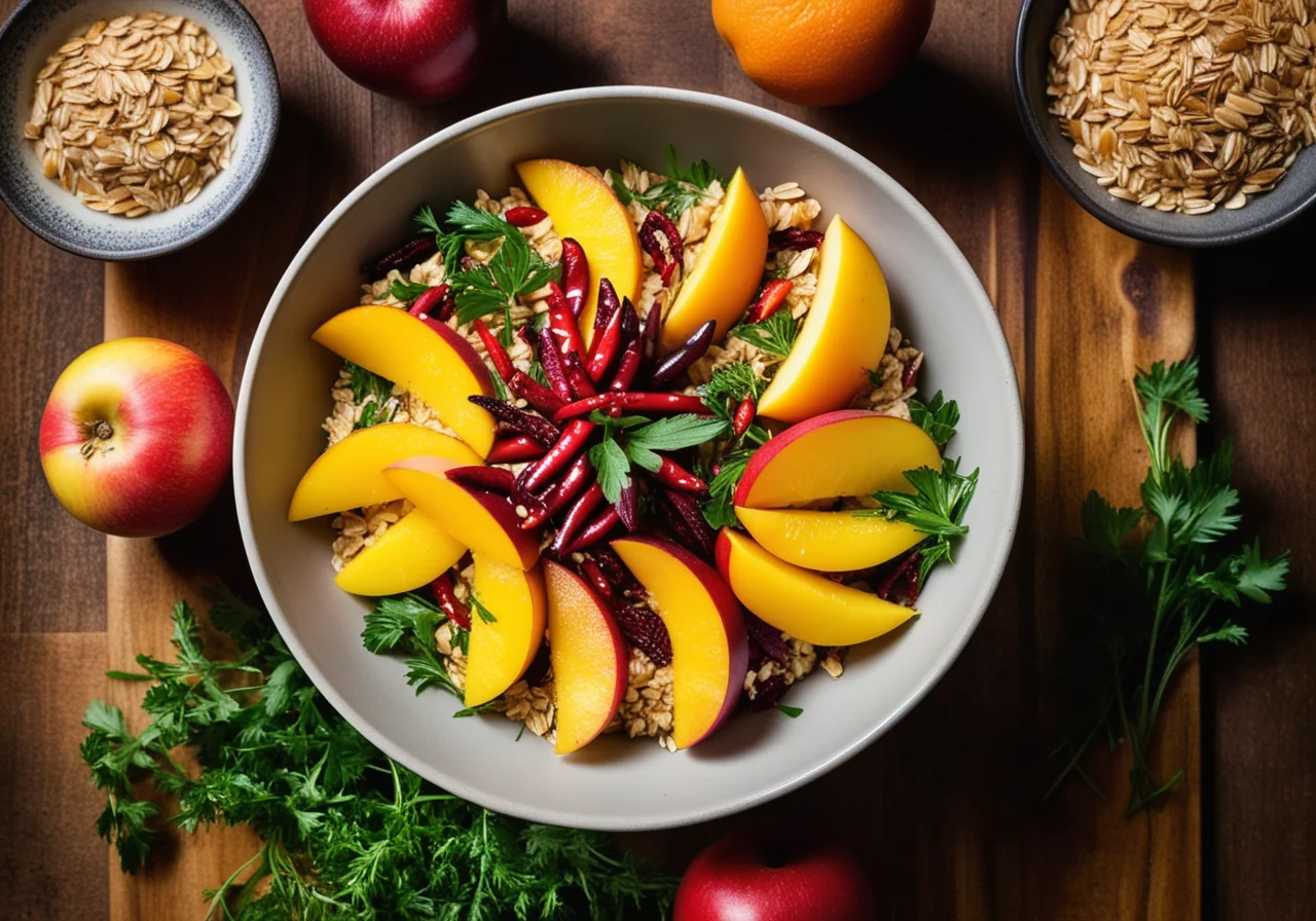 Oat Fruit Salad