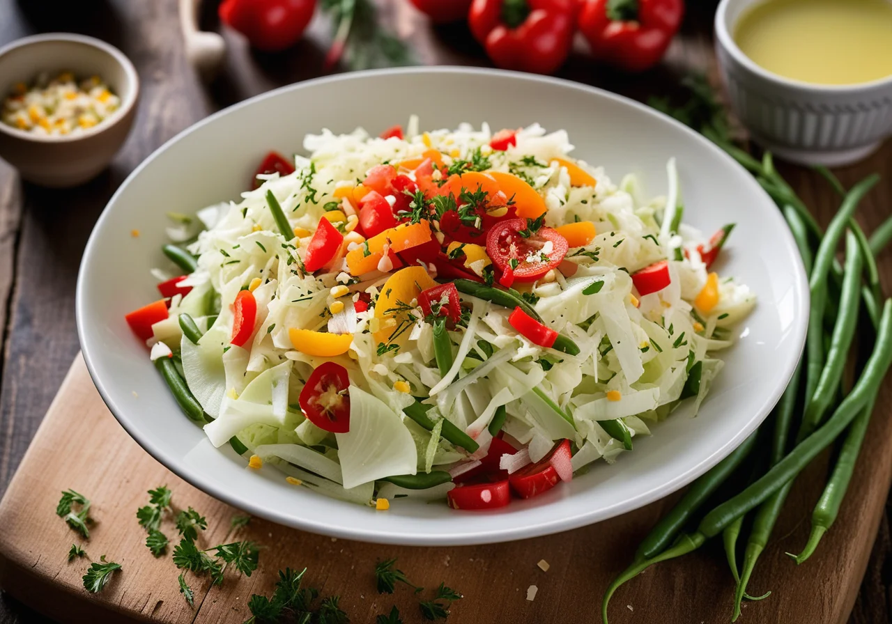 White Cabbage Salad