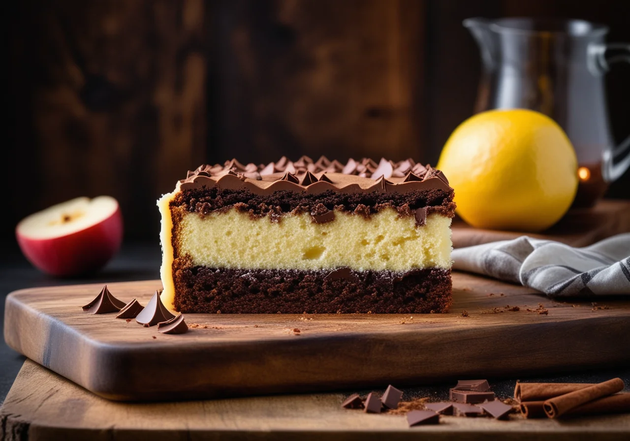 Marble Cake with Applesauce