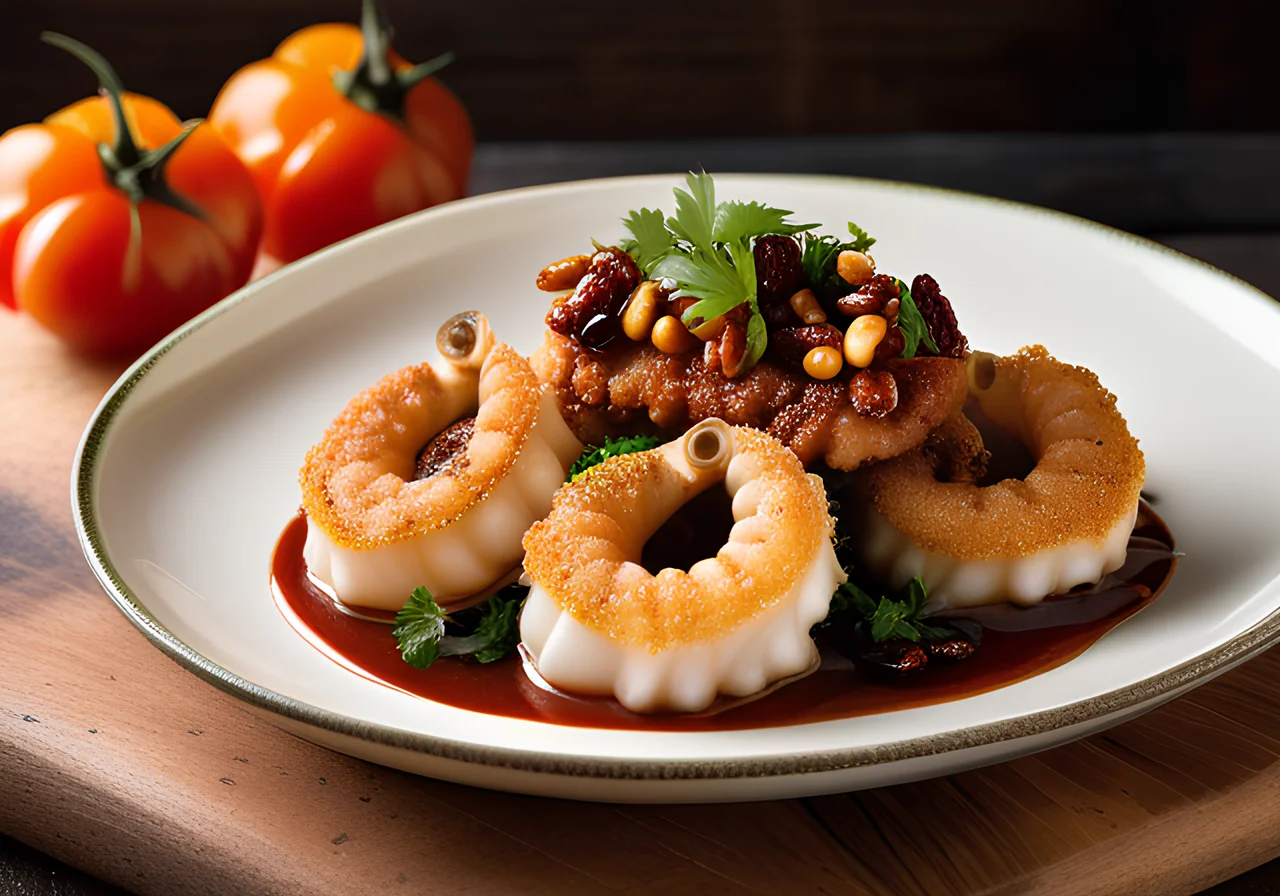 Croatian Stuffed Calamari