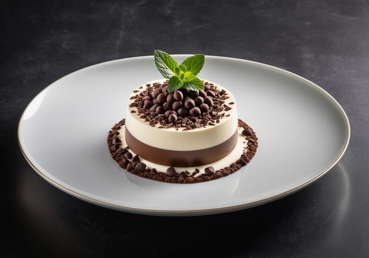 Black and White Chocolate Mousse