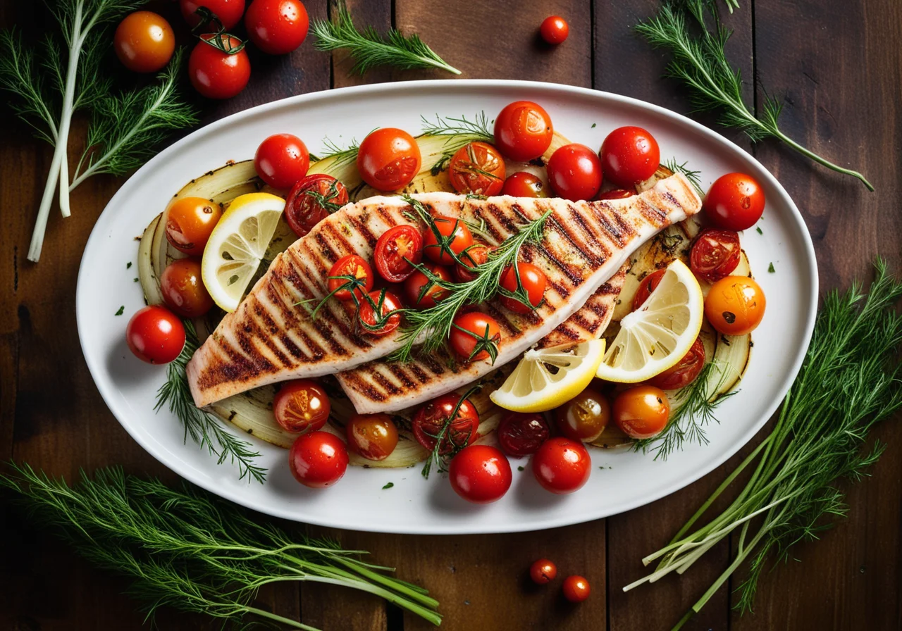 Red Snapper with Vegetables