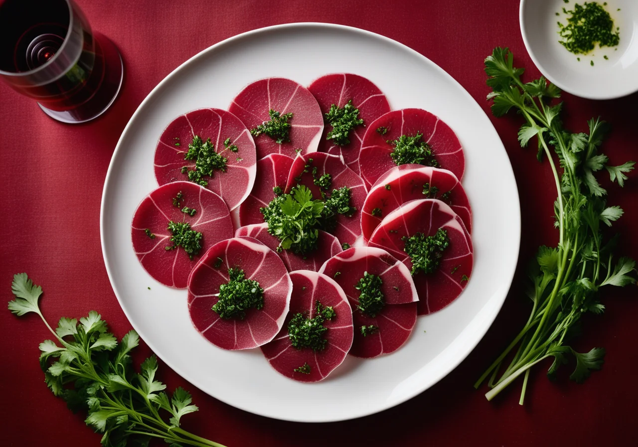 Carpaccio from Sauerbraten