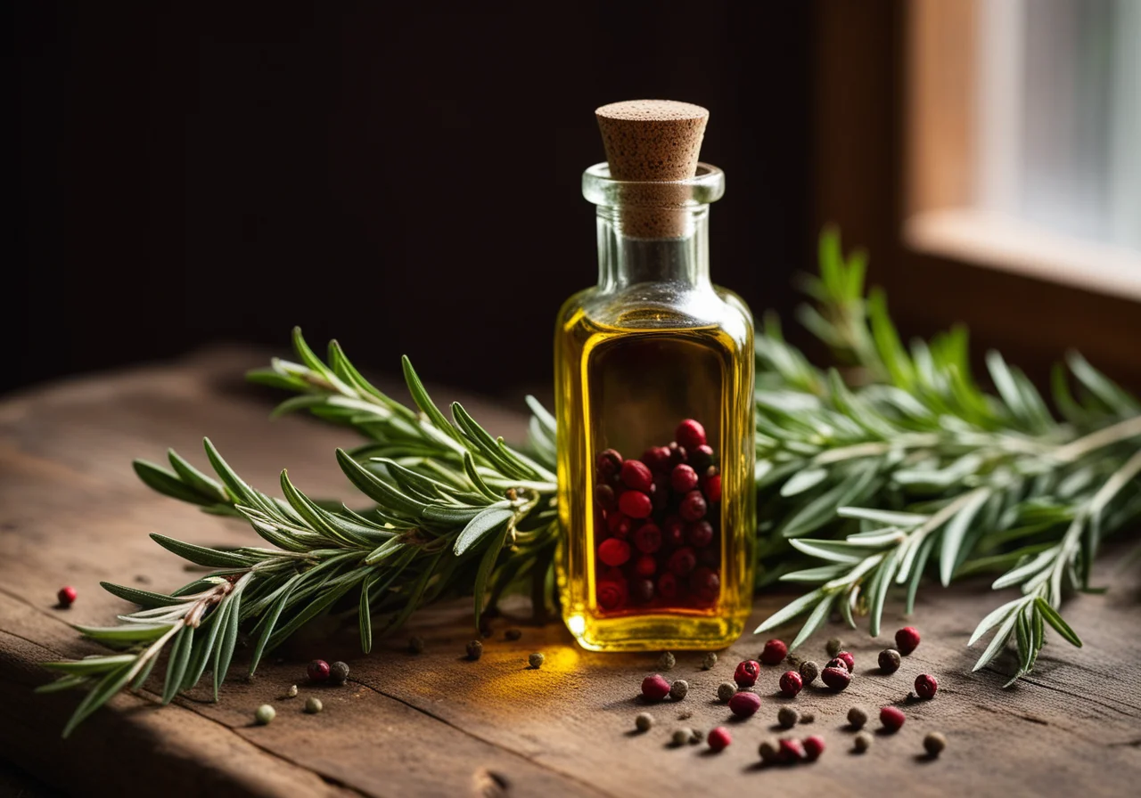 Herb Oil with Pepper
