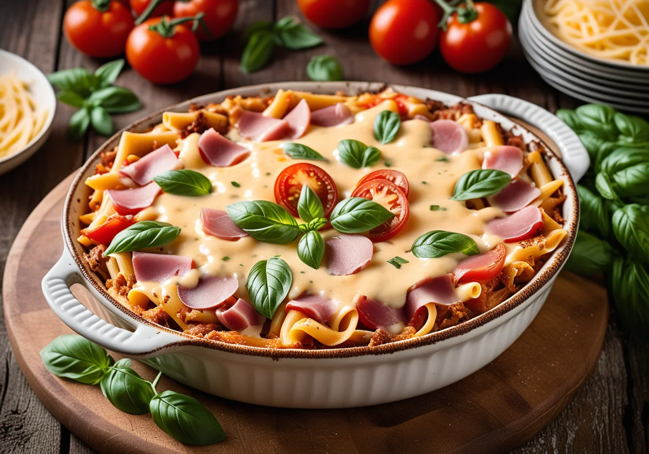 Tomato Pasta Casserole