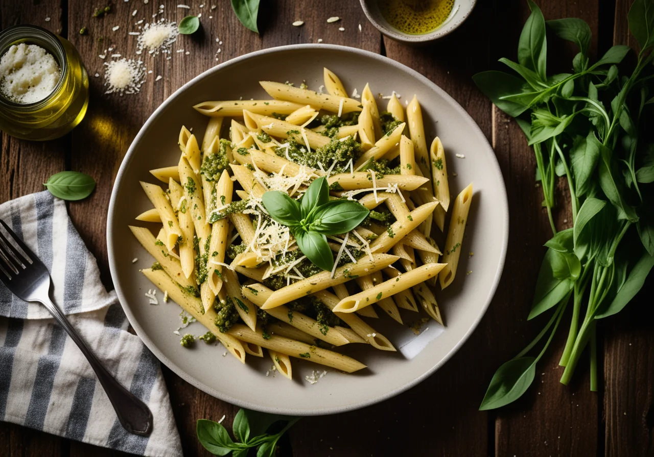 Pasta with Pesto