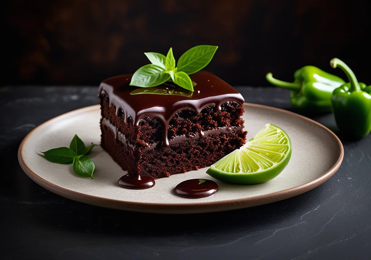 Chocolate Cake with Chili